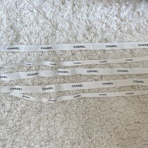 CHANEL Classic White Ribbon